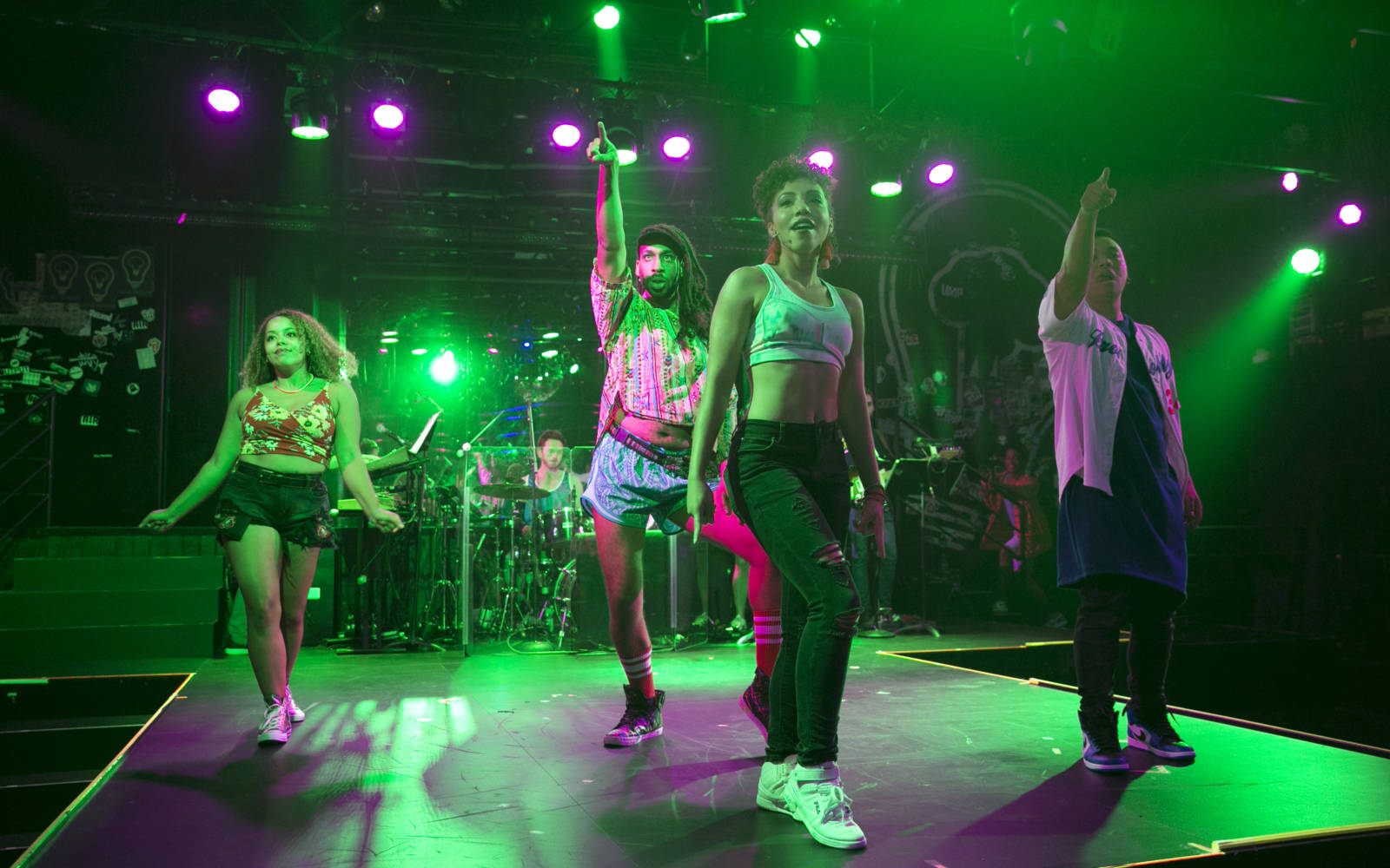 Production Image from Burn All Night