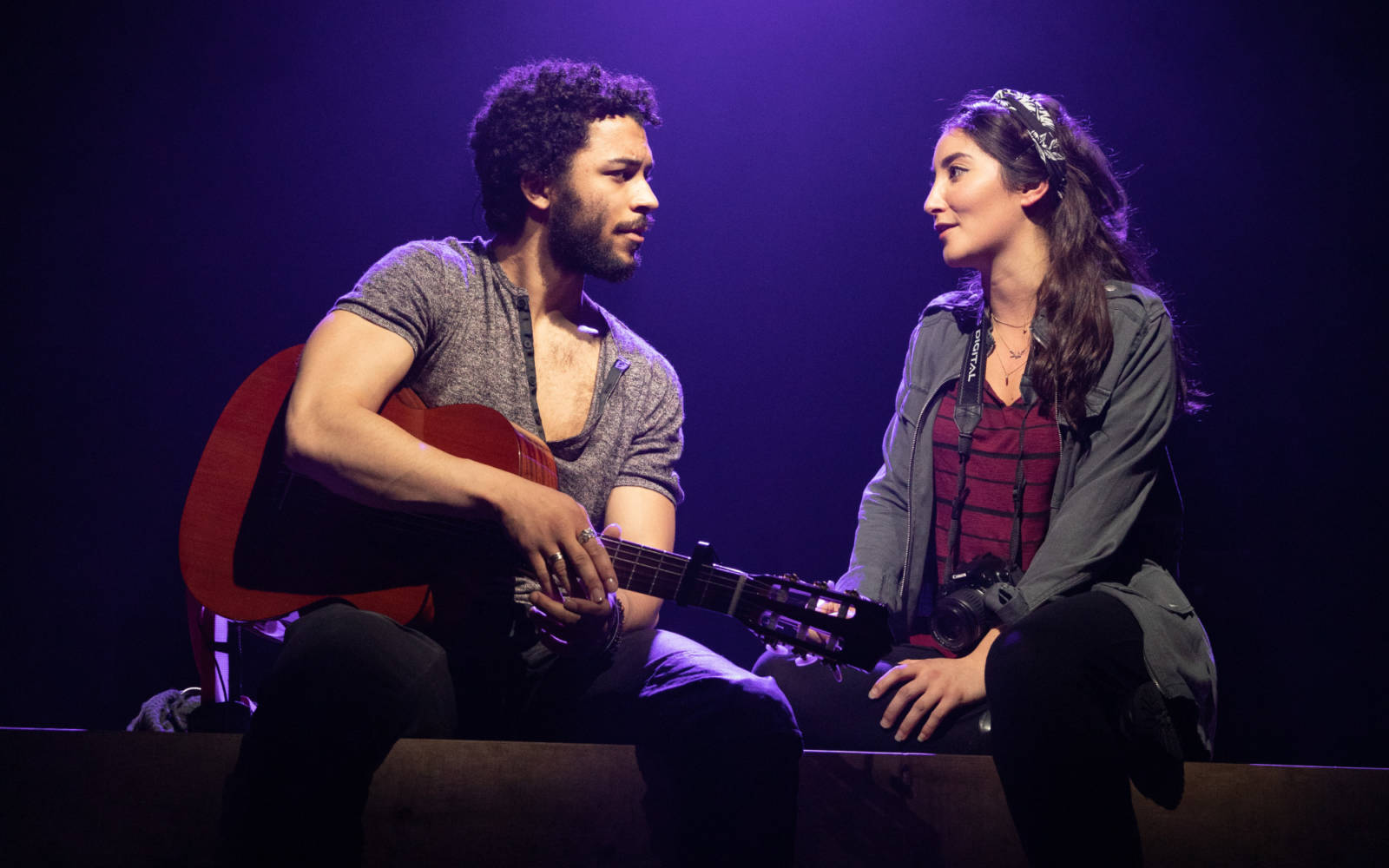 Jakeim Hart and Parisa Shahmir in We Live in Cairo.