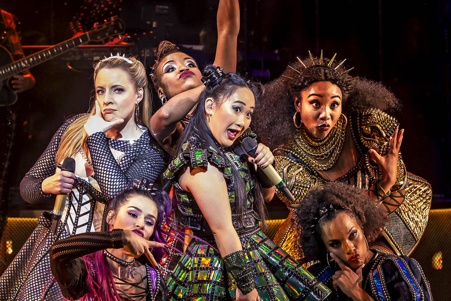 The cast of SIX