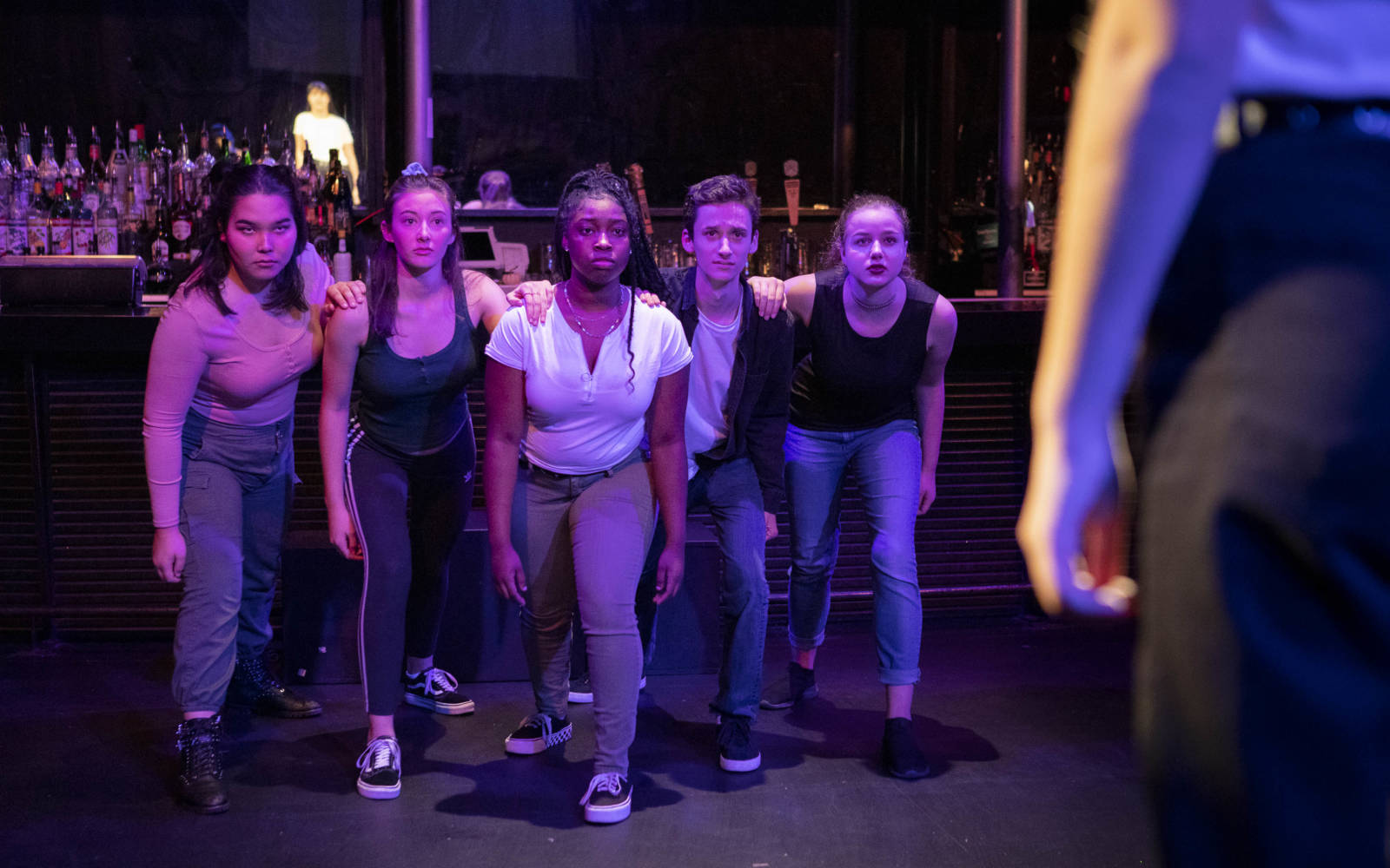 Artemis Wheelock-Wood, Nadia Hopkins, Jada Saintlouis, Sam Hook, and Rachel Myers