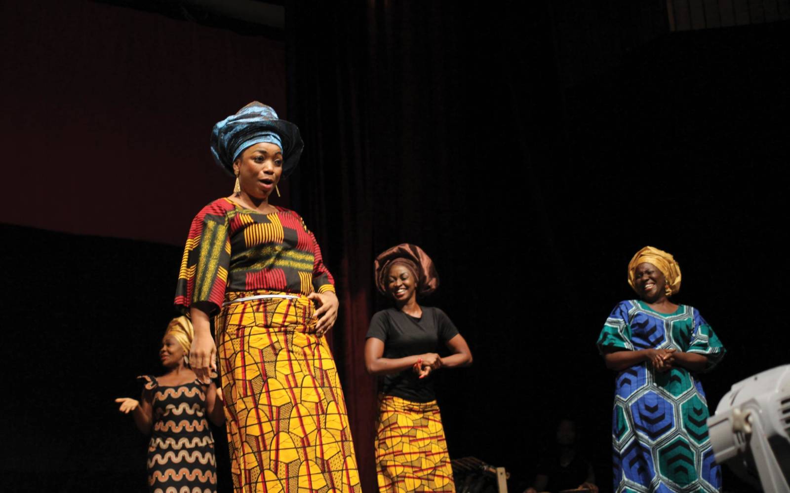 Cast members of HEAR WORD! Naija Woman Talk True